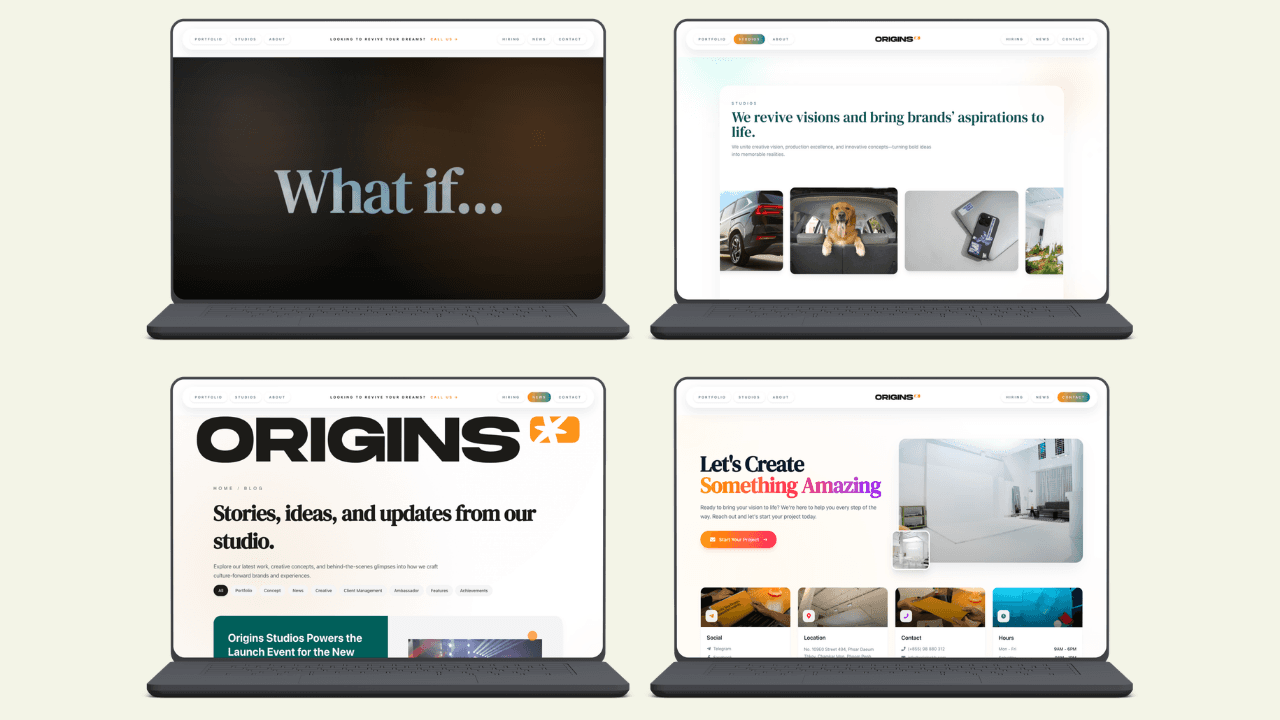 OriginKH website cover